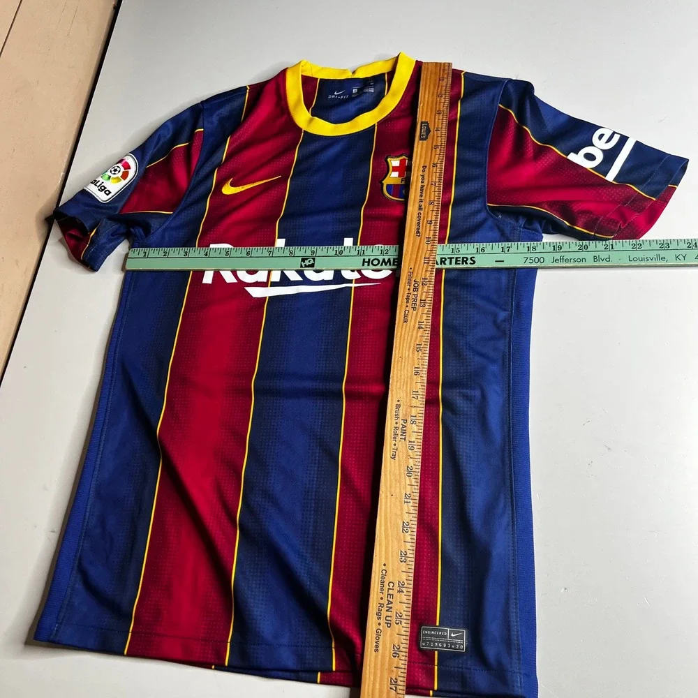 Nike FC Barcelona 2020-21 Home Jersey Small CD4232-456 Rakuten La Liga Soccer